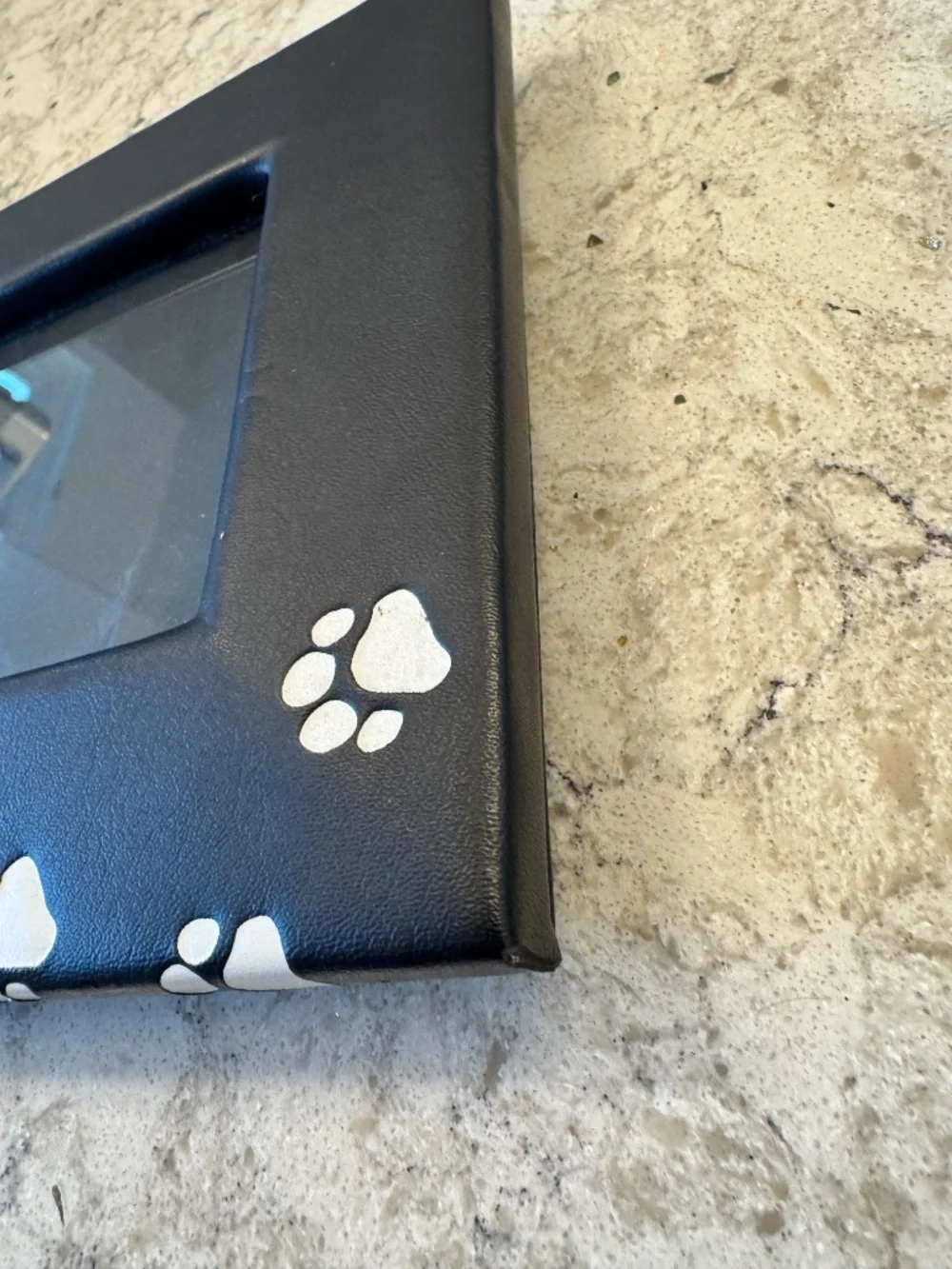 SICURA ITALIAN DESIGNS DOG PAWS PHOTO FRAME BLACK‎ 6